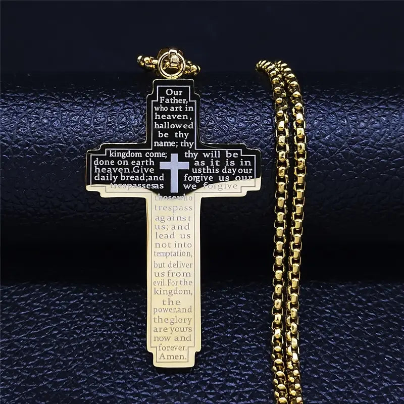Lord's Prayer Cross V2