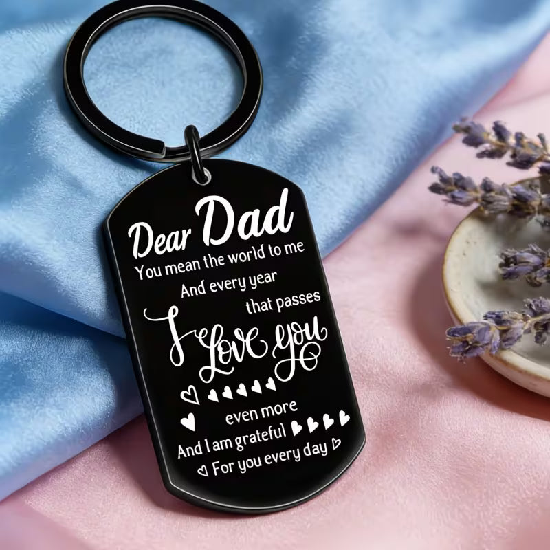 Love Dad Keychain 2