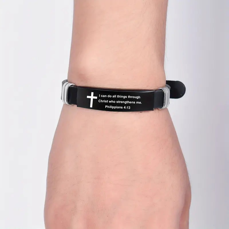 Black Bracelet Phillippians 4:13