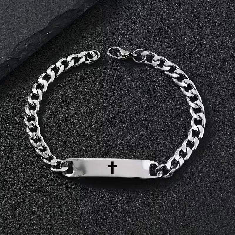 Engraved Bracelets Stainless Steel