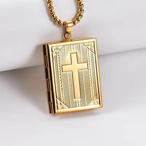 Bible Necklace Vintage