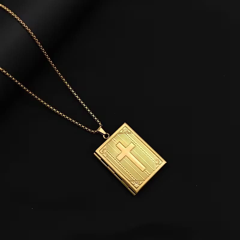 Bible Necklace Vintage