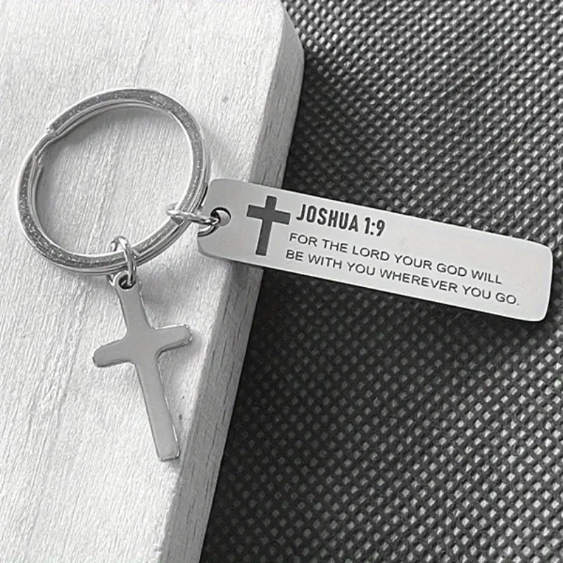 Wherever you go keychain