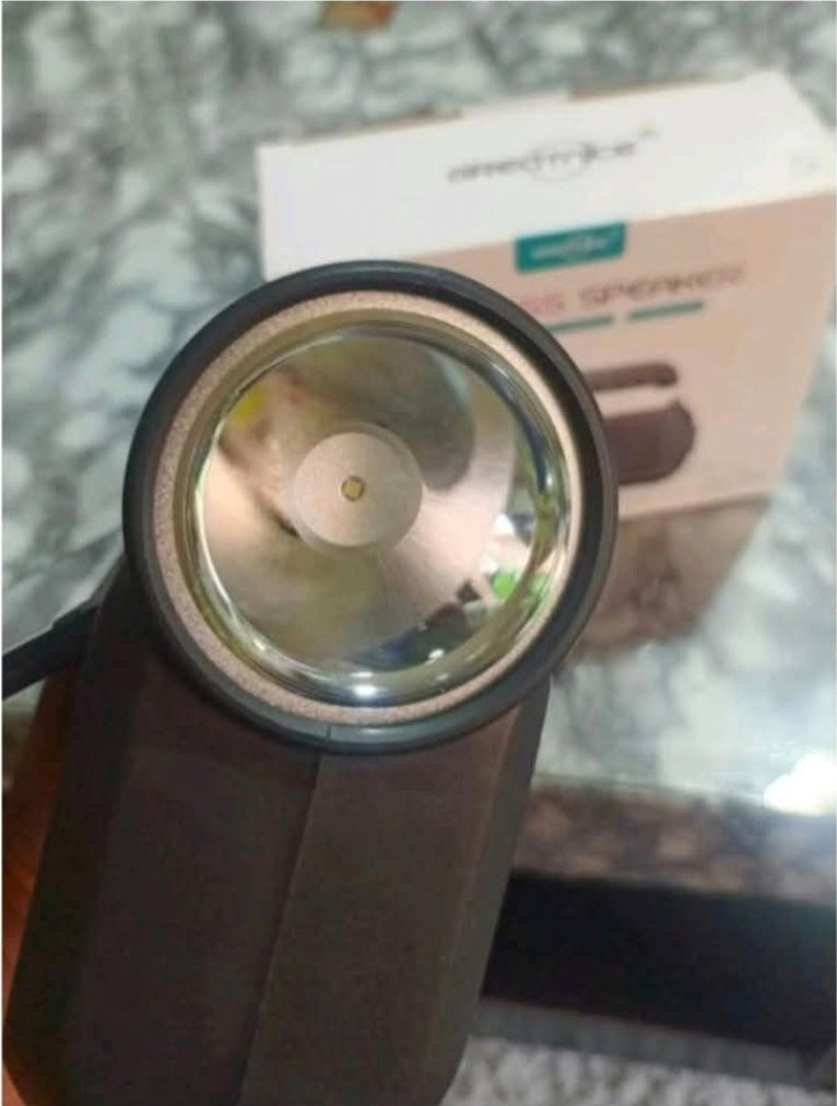 Rechargeable Audio Urdu Bible Device – Solar Powered Speaker with LED Flashlight