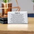 Psalm 23 Stainless Steel Wallet Card
