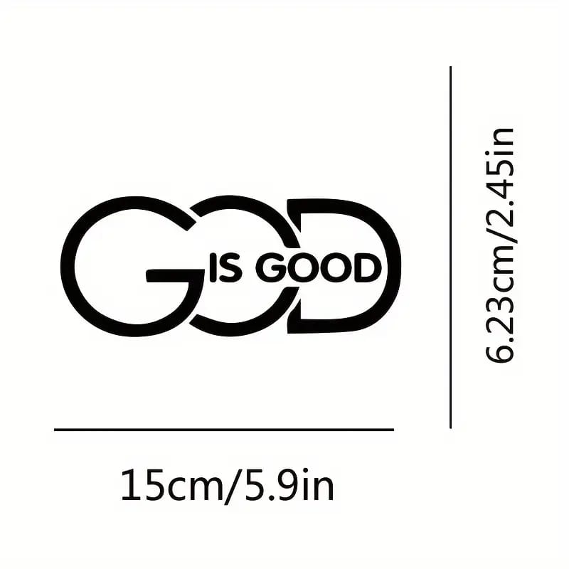 Car Sticker God is Good