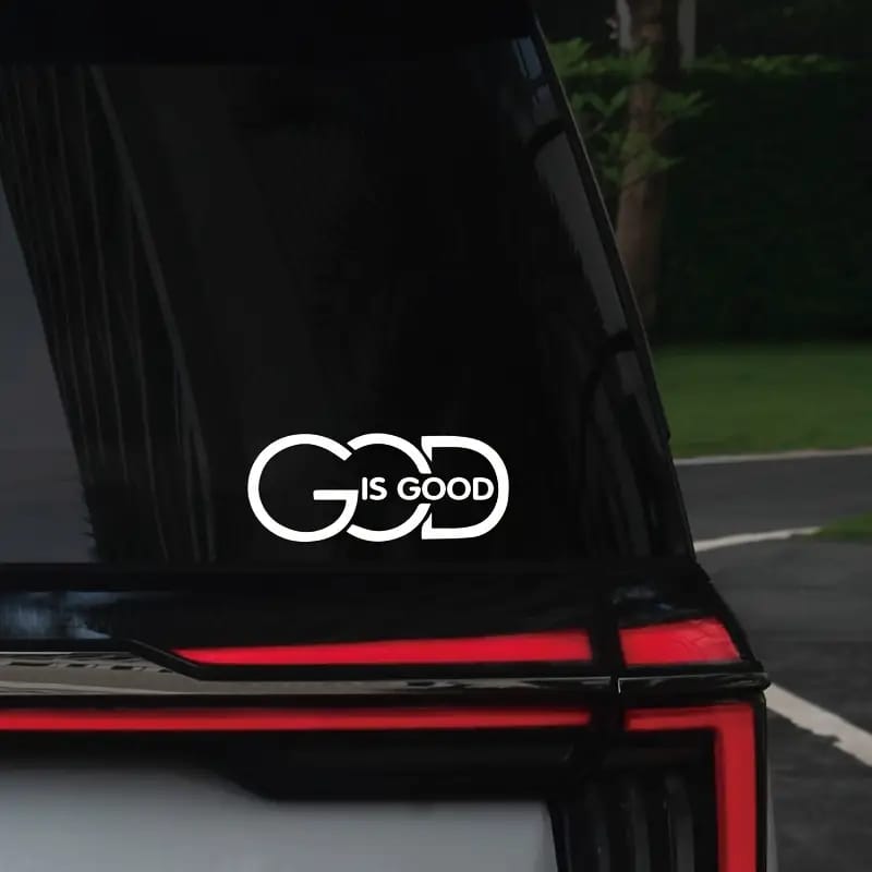 Car Sticker God is Good