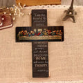 The Last Supper Wooden Cross