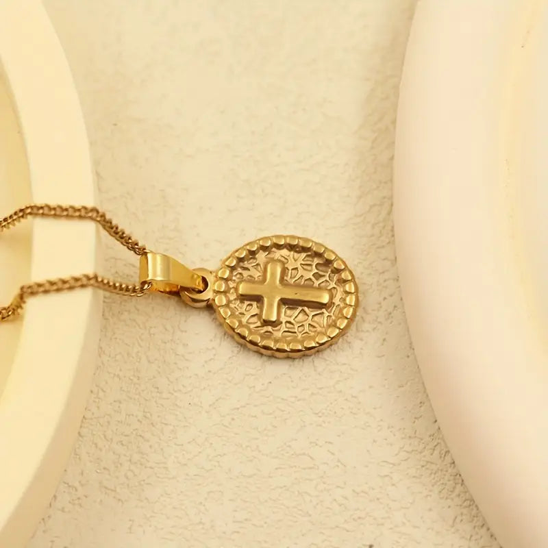 14k Gold Plated Small Cross