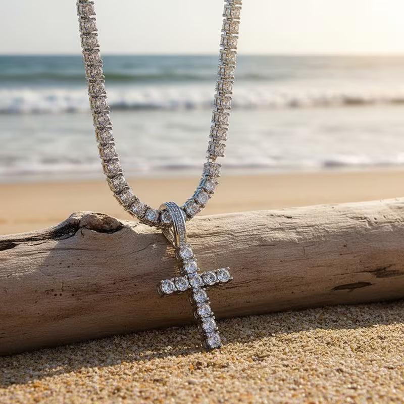 Artistic Cross Necklace