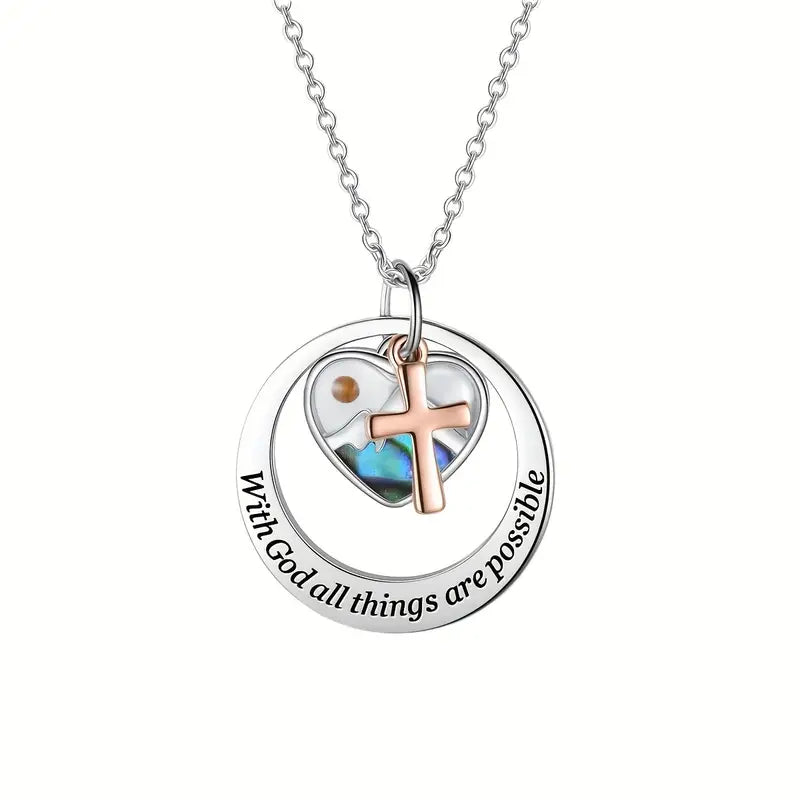 Two Tone Rose Gold Necklace