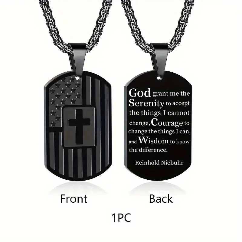 Serenity Stainless Steel Cross