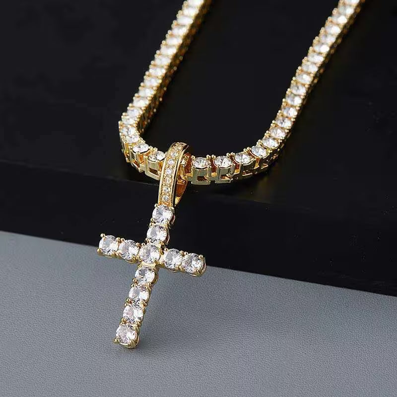 Artistic Cross Necklace