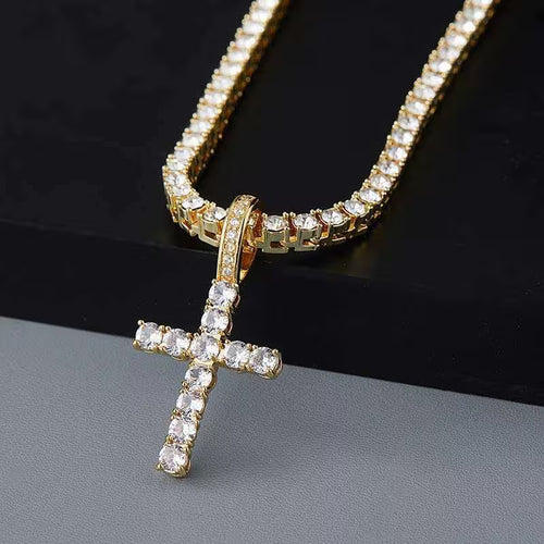 Artistic Cross Necklace