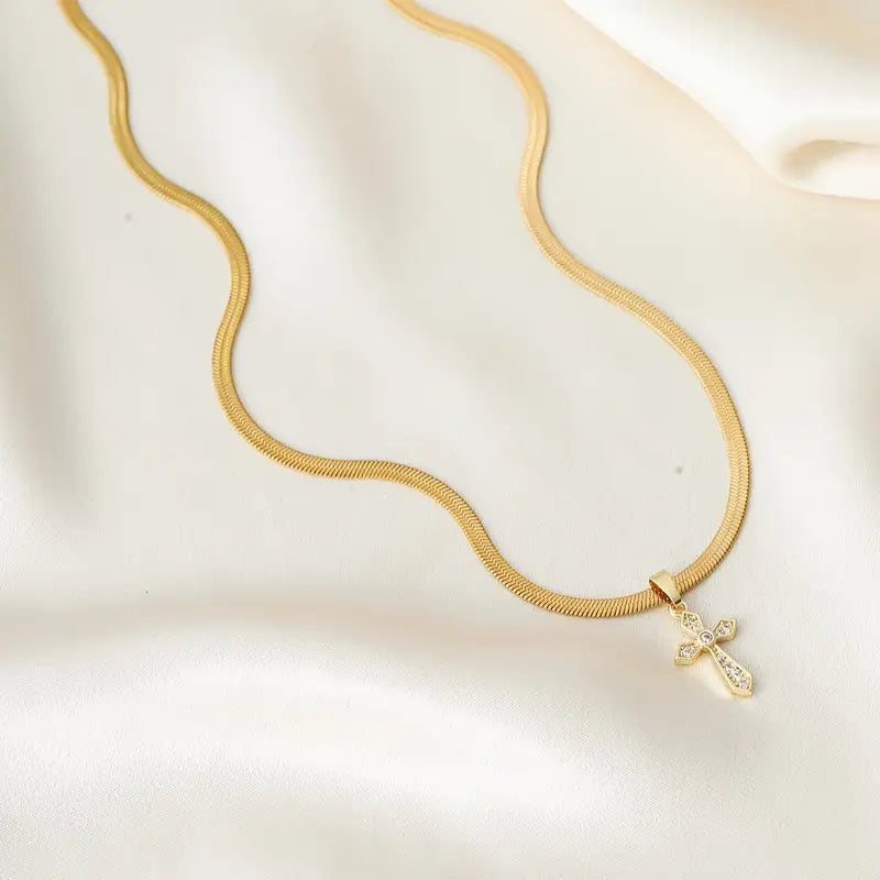 Synthetic Cubic Zirconian Cross