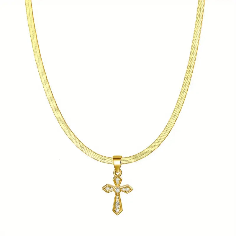 Synthetic Cubic Zirconian Cross