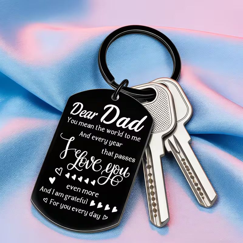 Love Dad Keychain 2