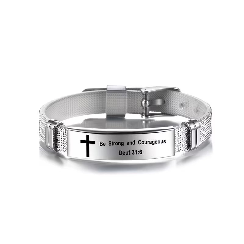 Be Strong and Courageous Bracelet