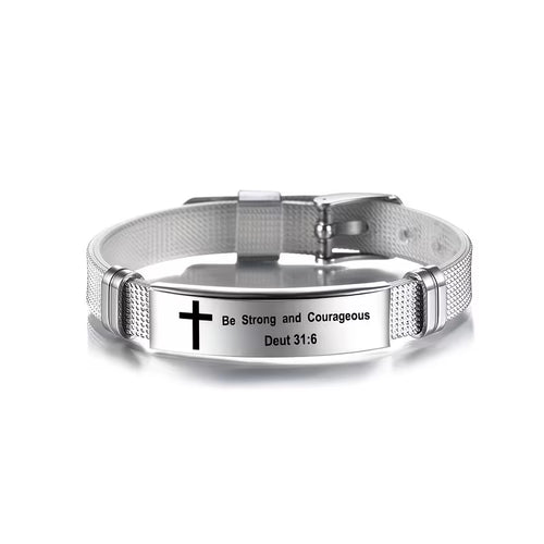 Be Strong and Courageous Bracelet