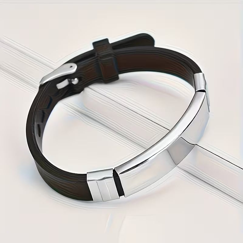 Customised Black Bracelet