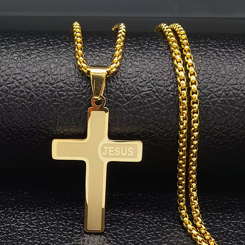 Cross with Jesus