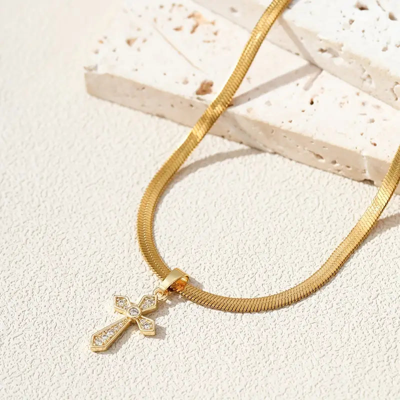 Synthetic Cubic Zirconian Cross