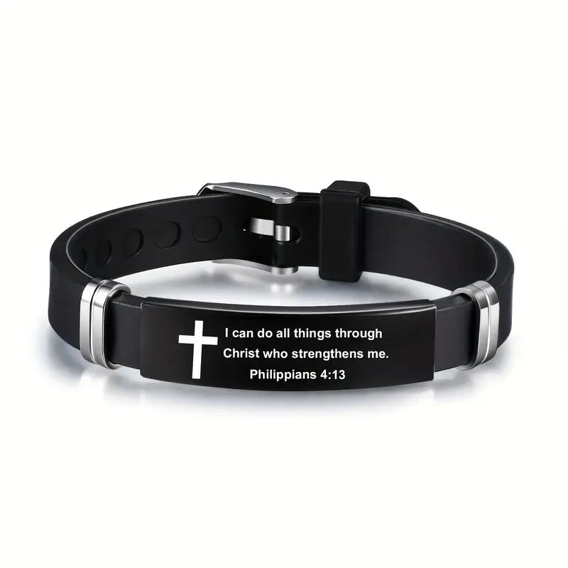 Black Bracelet Phillippians 4:13