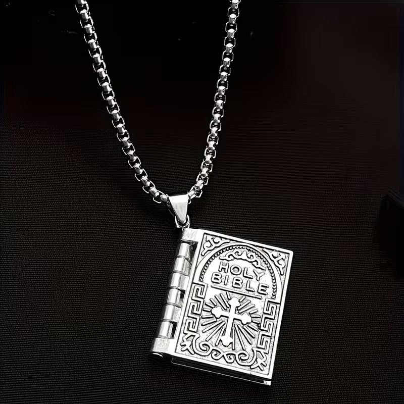 Lords Prayer Necklace Vintage