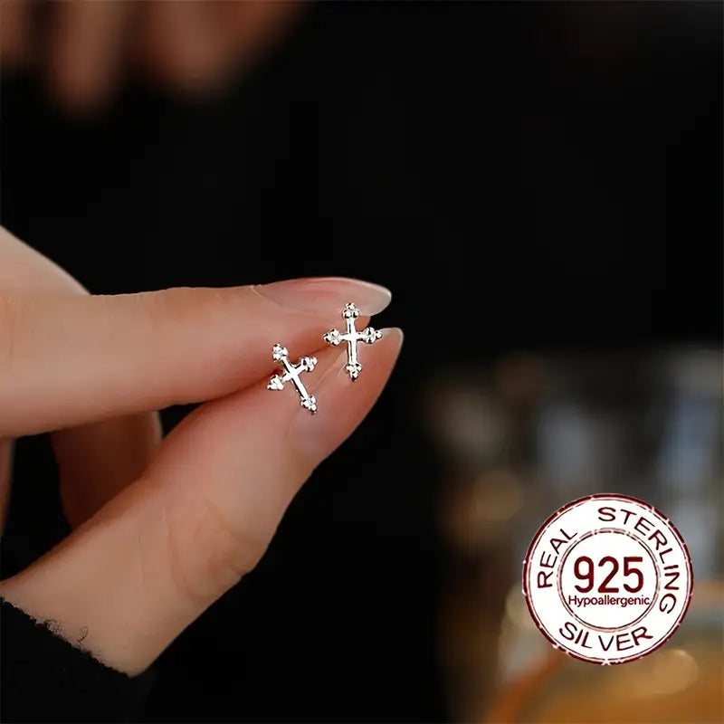 Tiny Sterling Silver Earings